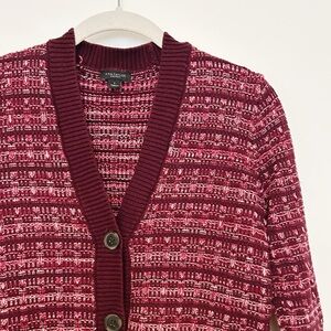 Ann Taylor Factory Button Cardigan Sweater